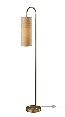 Lucyana 60'' Gold Task Floor Lamp
