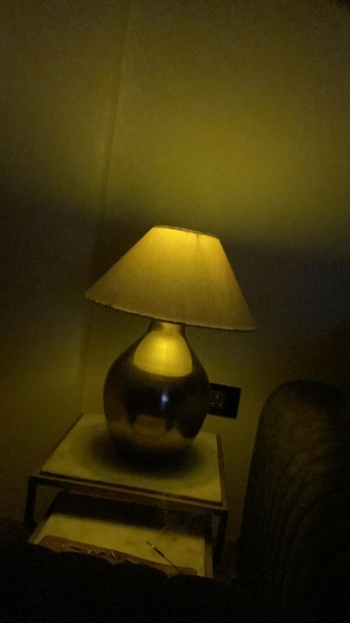 Gold & Ivory Table Lamp | Bedside Lamp