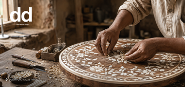 Inside Jodhpur's Bone Inlay Workshops: How Your Coffee Table Is Made