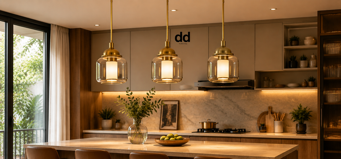 Pedant lamp for Kitchen dimdense.in