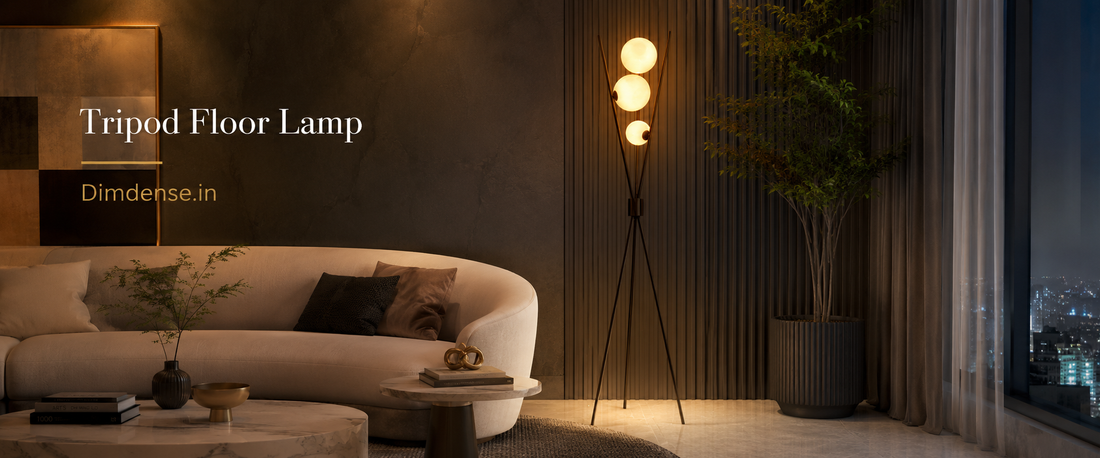 Dimdense Tripod floor lamp