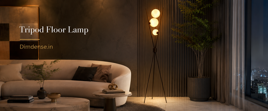 Dimdense Tripod floor lamp