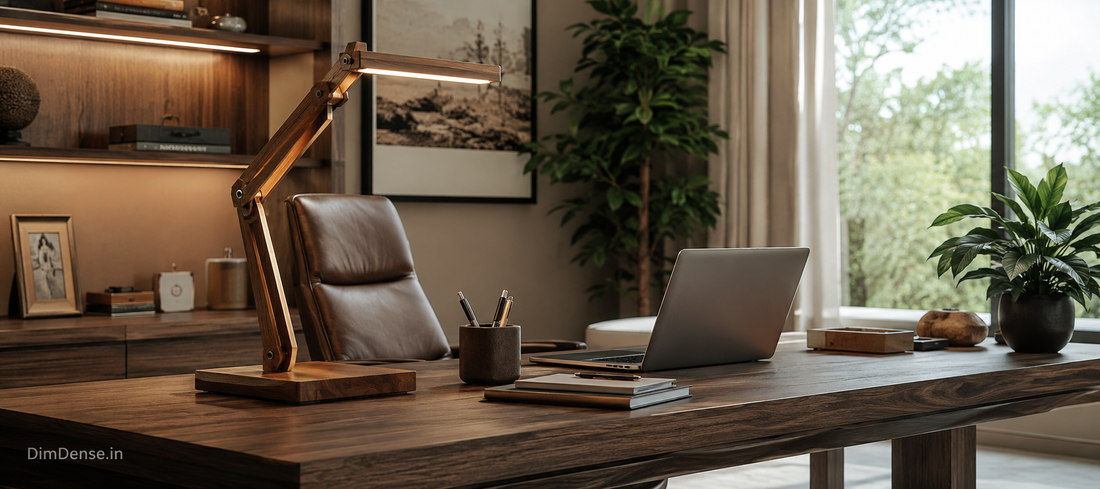 handcraft wooden Desk Lamp