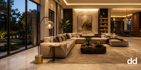 Floor Lamp in Drawing room Dimdense India