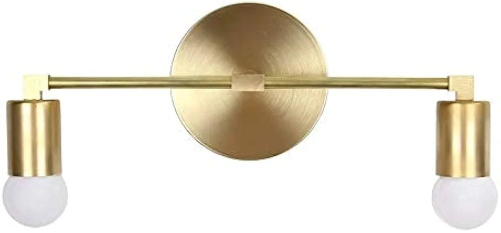 Modern Wall Sconce Vanity 2 Cone Bulb Modern Mid Century Industrial Light