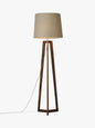 Natural Wooden Standing Floor Lamp