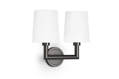 Black Cotton Cluster Wall-Mounted Lamp
