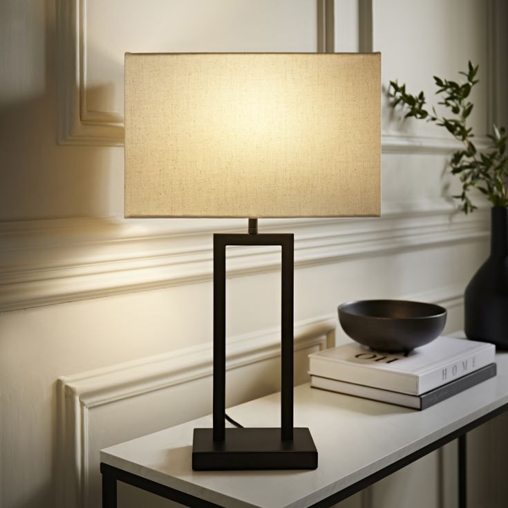 Desk Lamp In Brushed Bronze Table Lamp