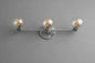 Three Bulb Minimalist Vanity Light - Bathroom Wall Light Fixture