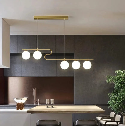 Luxenor Gold Iron Hanging Light | E27 holder | without Bulb | Eliante