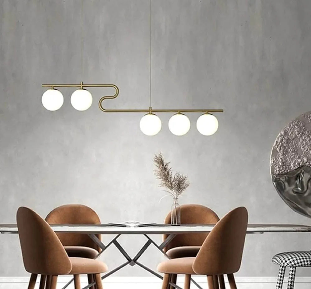 Luxenor Gold Iron Hanging Light | E27 holder | without Bulb | Eliante