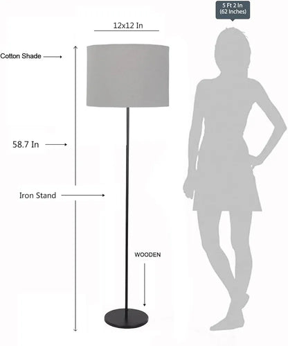 Calais Dark Bronze Floor Lamp