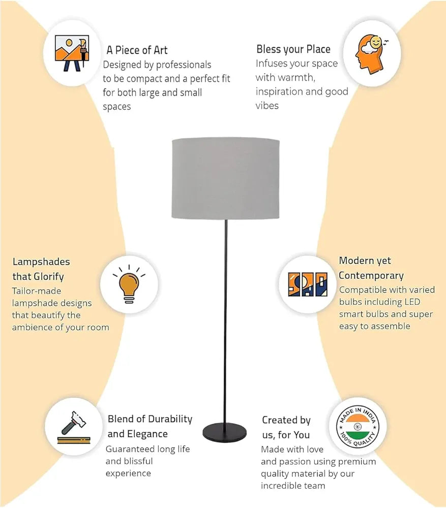 Calais Dark Bronze Floor Lamp