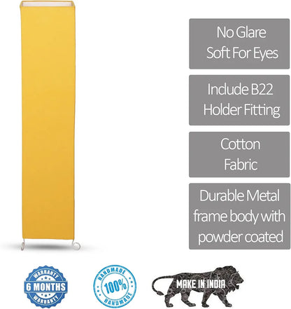 The Light Shadow Cotton Fabric Floor Lamp