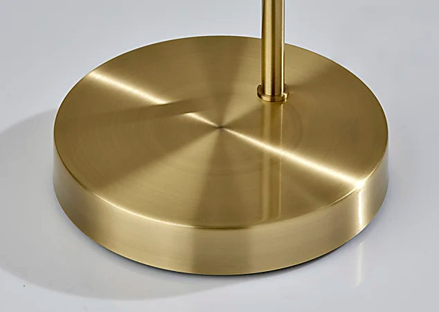 Lucyana 60'' Gold Task Floor Lamp