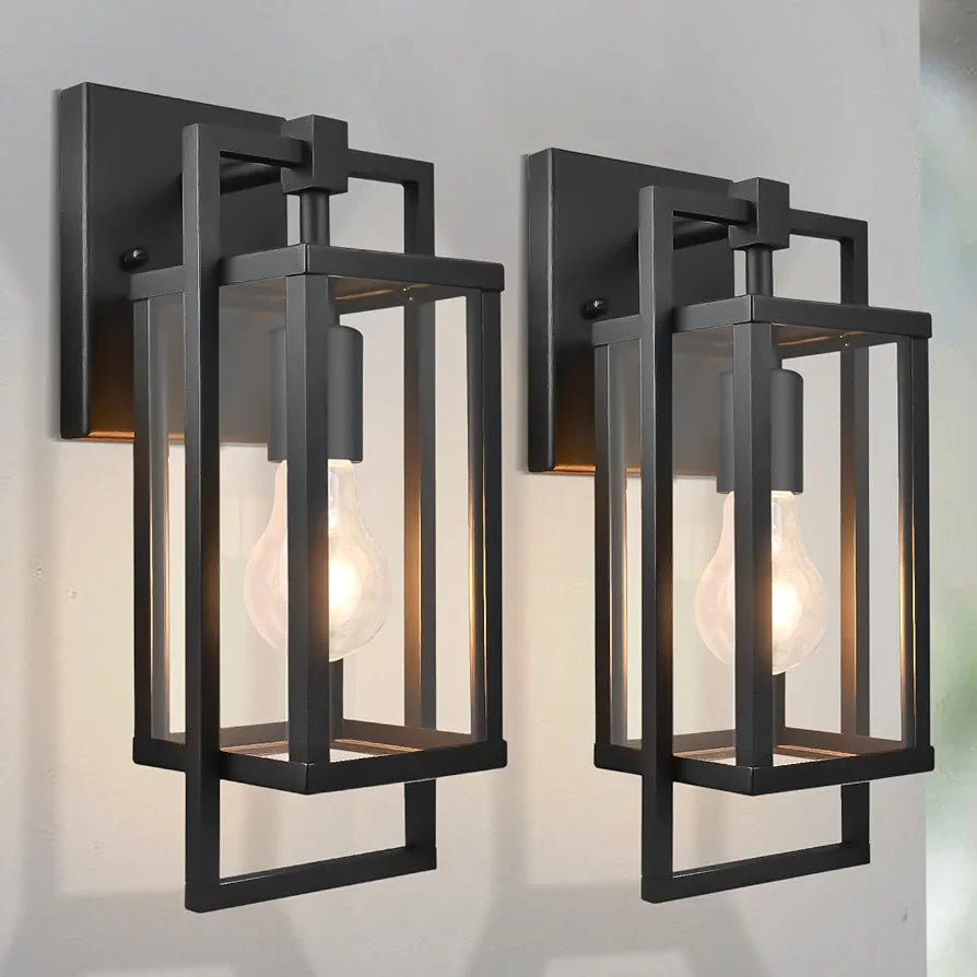 Outdoor Wall Lights Fixture, Waterproof&All-Weather Garden Sconce, Exterior Wall Lanterns,