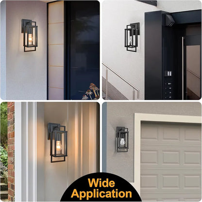 Outdoor Wall Lights Fixture, Waterproof&All-Weather Garden Sconce, Exterior Wall Lanterns,