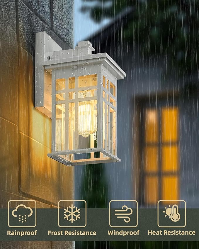 Outdoor Porch Lights Wall Mount - Modern Outside Lights for House