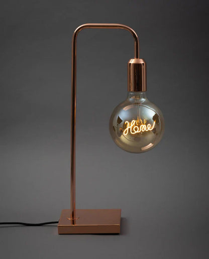 Copper Tubular Table Lamp