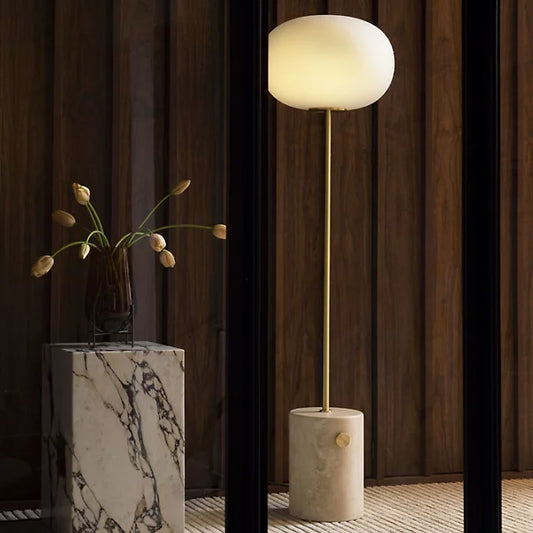 Standing Marble Floor Lamp