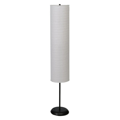 Bohemian Collapsible Floor Lamp, with Ricepaper Ivory Shade