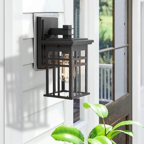 1-Light Exterior Wall Mount Light Fixtures, Outdoor Wall Sconc