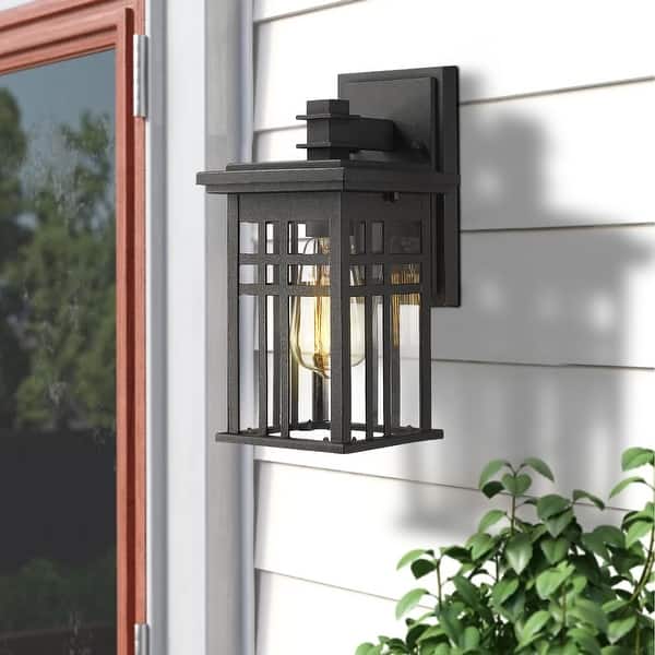 1-Light Exterior Wall Mount Light Fixtures, Outdoor Wall Sconc