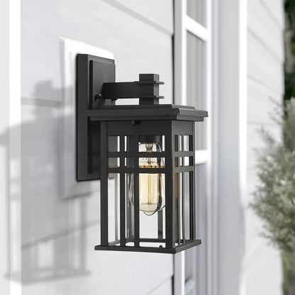 1-Light Exterior Wall Mount Light Fixtures, Outdoor Wall Sconc