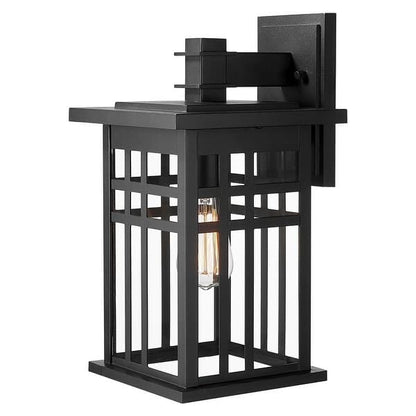 1-Light Exterior Wall Mount Light Fixtures, Outdoor Wall Sconc