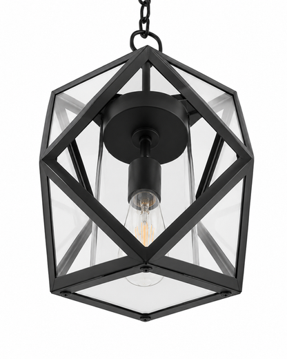 CrystaLuxe™ Geometric Glass Pendant Light