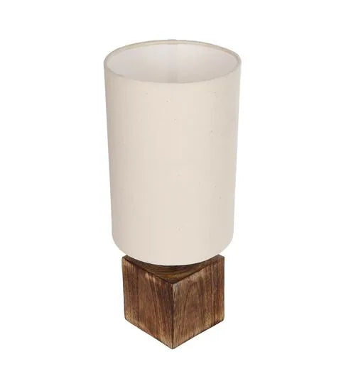 Marsham Table With With Round Fabric Shade