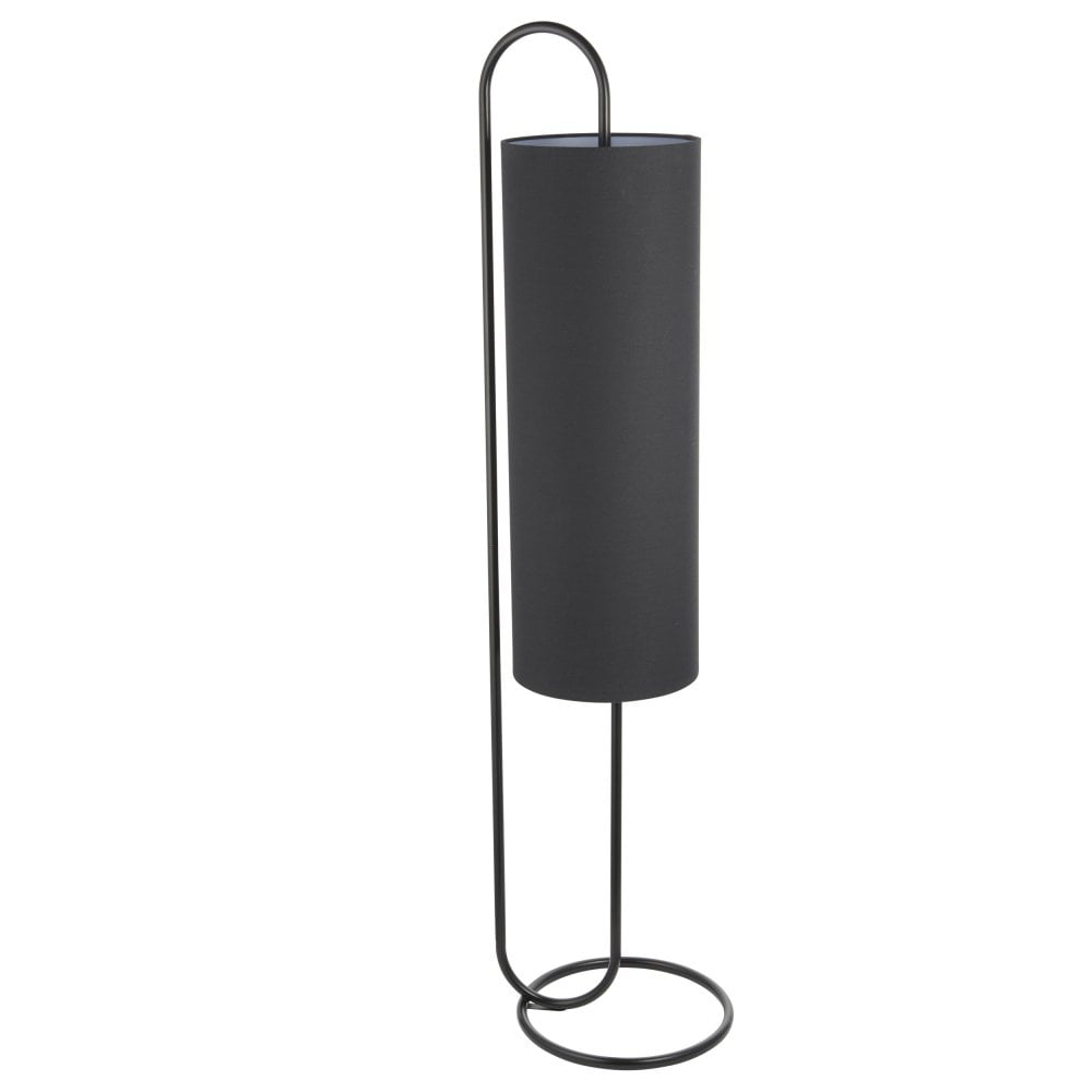 Decorative Large Round Shade Graceful Curve Floor Lamp