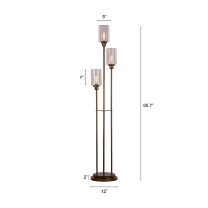 Old World Charm (Antique Bronze) Floor Lamp