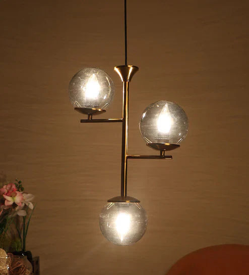 Demarius Gold Iron Hanging Light