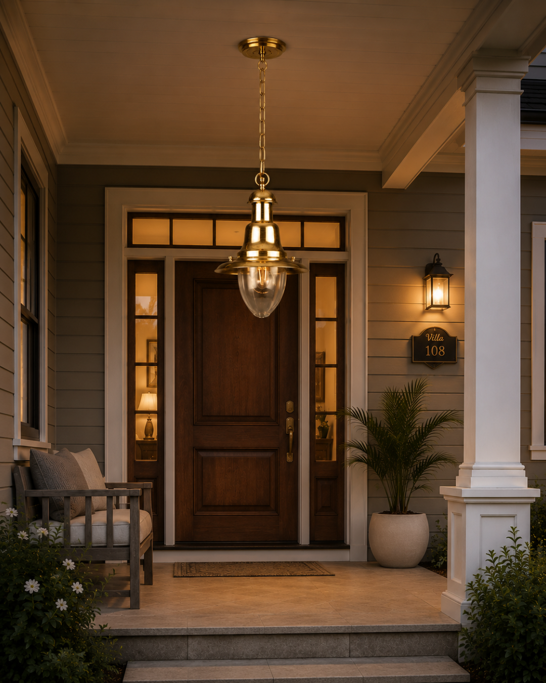 Harbor Luxe Outdoor Pendant Light