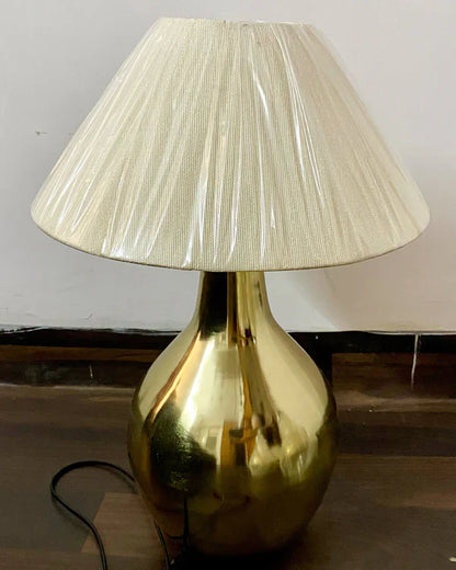 Gold & Ivory Table Lamp | Bedside Lamp